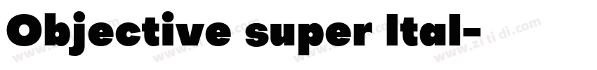 Objective super ltal字体转换